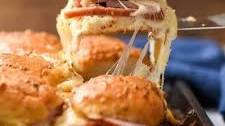 Hawaiian Ham and Swiss Sliders