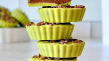 Hazelnut Chocolate Matcha Latte Cups