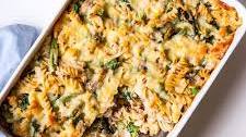 Healthier Creamy Tuna Pasta Bake