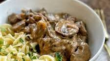 Healthy Beef Stroganoff