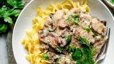 Healthy Beef Stroganoff