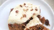 Healthy Carrot Cake (perfectly moist!)