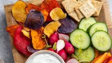Healthy Cottage Cheese Veggie Dip