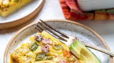 Healthy Egg Casserole (Egg Bake)