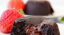 Healthy Gluten-Free Chocolate Lava Cakes