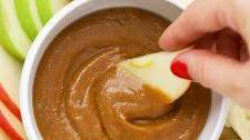 Healthy Peanut Butter Caramel Dip