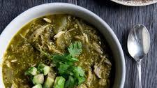 Healthy Slow Cooker Chicken Chile Verde