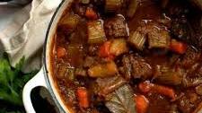 Hearty Ground Venison Stew