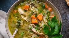 Herb Chicken and Wild Rice Soup