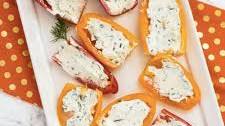 Herb & Cream Cheese Stuffed Peppers