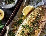 Herb-Crusted Coral Trout Recipe