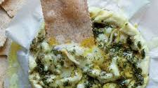 Herb and Garlic Baked Camembert