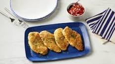 Herb and Garlic Parmesan Crusted Chicken