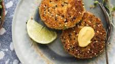 Herbed Fish Cakes with Lemon-Horseradish Sauce