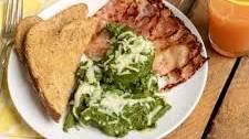 Herbed Green Eggs and Frizzled Ham
