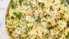 Herby Lemon Chicken Pasta Salad