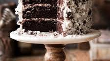 High Altitude Chocolate Coconut Cake