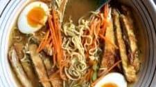 Homemade Chicken Noodle Soup (With a Ramen Twist)
