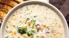 Homemade Creamy Vegetable Soup