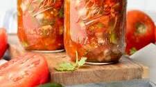 Homemade Salsa Recipe for Canning