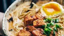 Homemade Spicy Ramen with Tofu