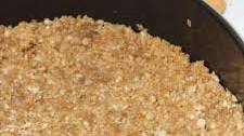 Homemade Vanilla Wafer Crust
