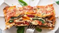 Homemade Vegetable Lasagna with Roasted Veggies