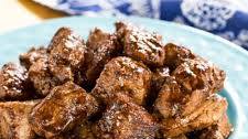 Honey Balsamic Steak Bites
