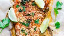 Honey Cilantro Lime Salmon