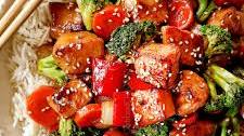 Honey Garlic Chicken Stir Fry
