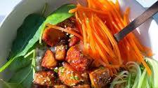Honey Garlic Salmon Bowl