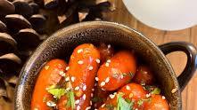 Honey Garlic Sriracha Cocktail Weenies