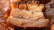 Honey Glazed Crispy Pork Belly