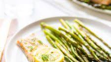 Honey, Lemon & Dill Salmon with Asparagus