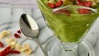 Honey Matcha Rice Pudding