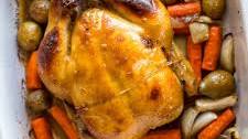 Honey Mustard Roast Chicken
