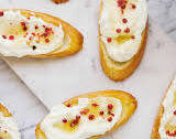 Honey Ricotta Crostini