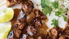 Honey Sriracha Chicken Skewers