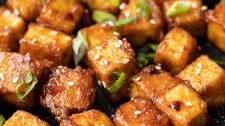 Honey Sriracha Tofu