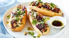 Honey soy chicken rolls
