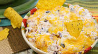 Hot Black Bean & Corn Dip