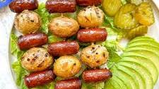 Hot Dog Skewers Recipe