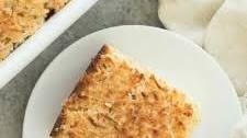 Hot Milk Cake with Broiled Coconut Frosting + VIDEO (Lazy Daisy Cake)