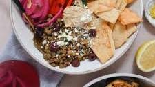 Hummus Bowls with Za'atar Roasted Vegetables
