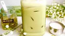Iced Almond Milk Matcha Latte (Dairy free)