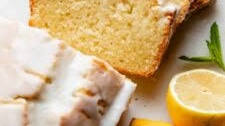 Iced Lemon Pound Cake