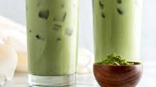 Iced Matcha Collagen Latte