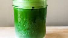Iced Mint Matcha Latte