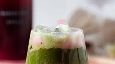 Iced Raspberry Matcha Latte
