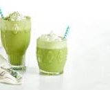 Iced Vanilla Bean Matcha Latte